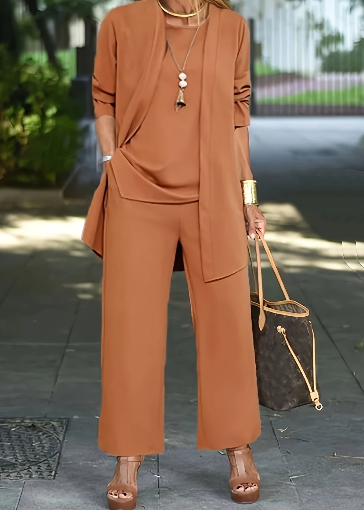 BEAUMONT NICE | ENSEMBLE PANTALON EN TROIS PIÈCES POUR FEMMES