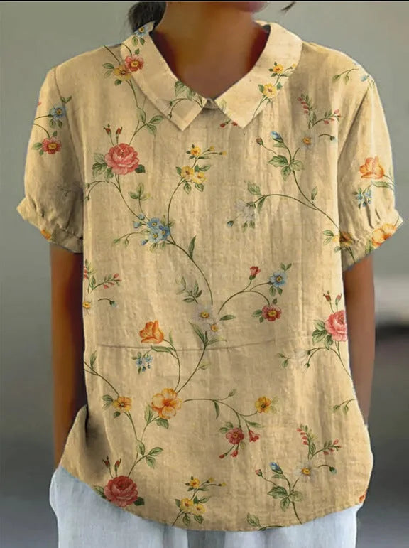 BEAUMONT NICE | CHEMISE FLORALE PRINTEMPS POUR FEMMES