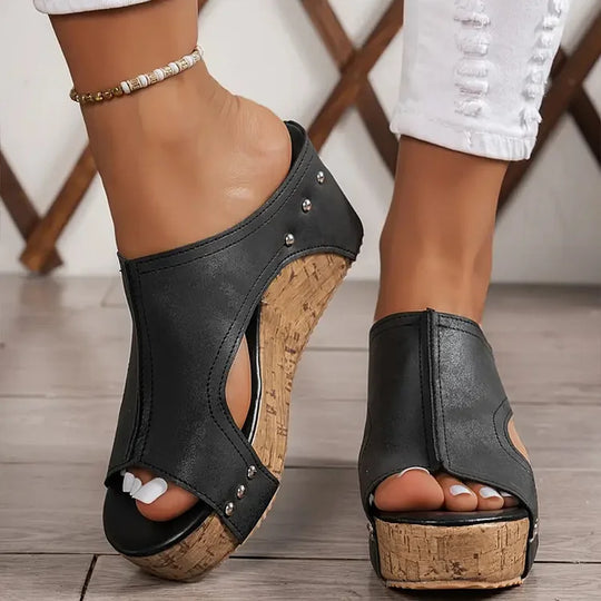 BEAUMONT NICE | SANDALES À TALON SUPPORT POUR FEMMES