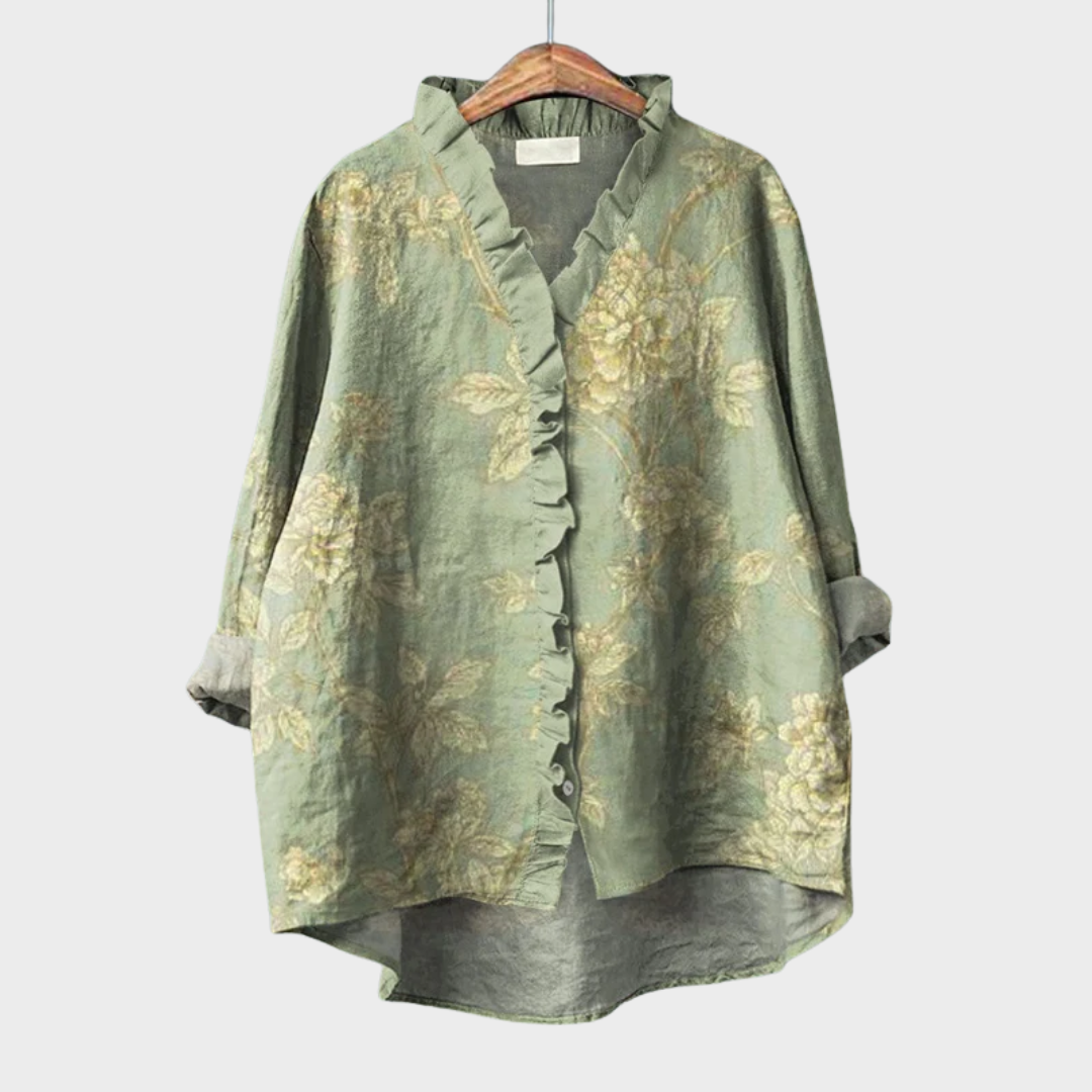 BEAUMONT NICE | BLOUSE FLORALE ÉLÉGANTE POUR FEMMES