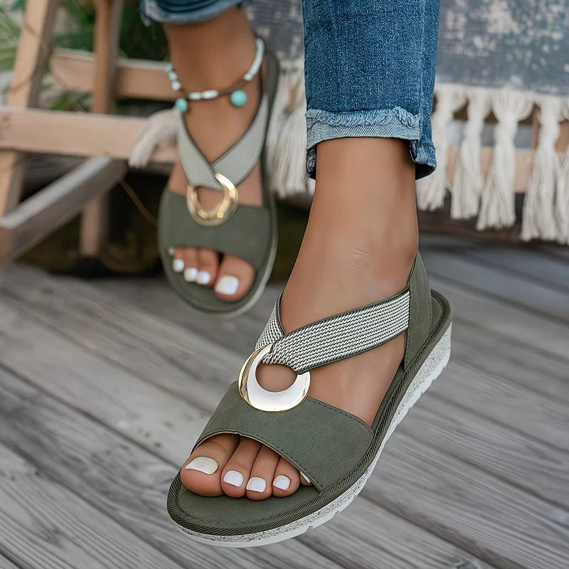 BEAUMONT NICE | SANDALES PLATES POUR FEMMES