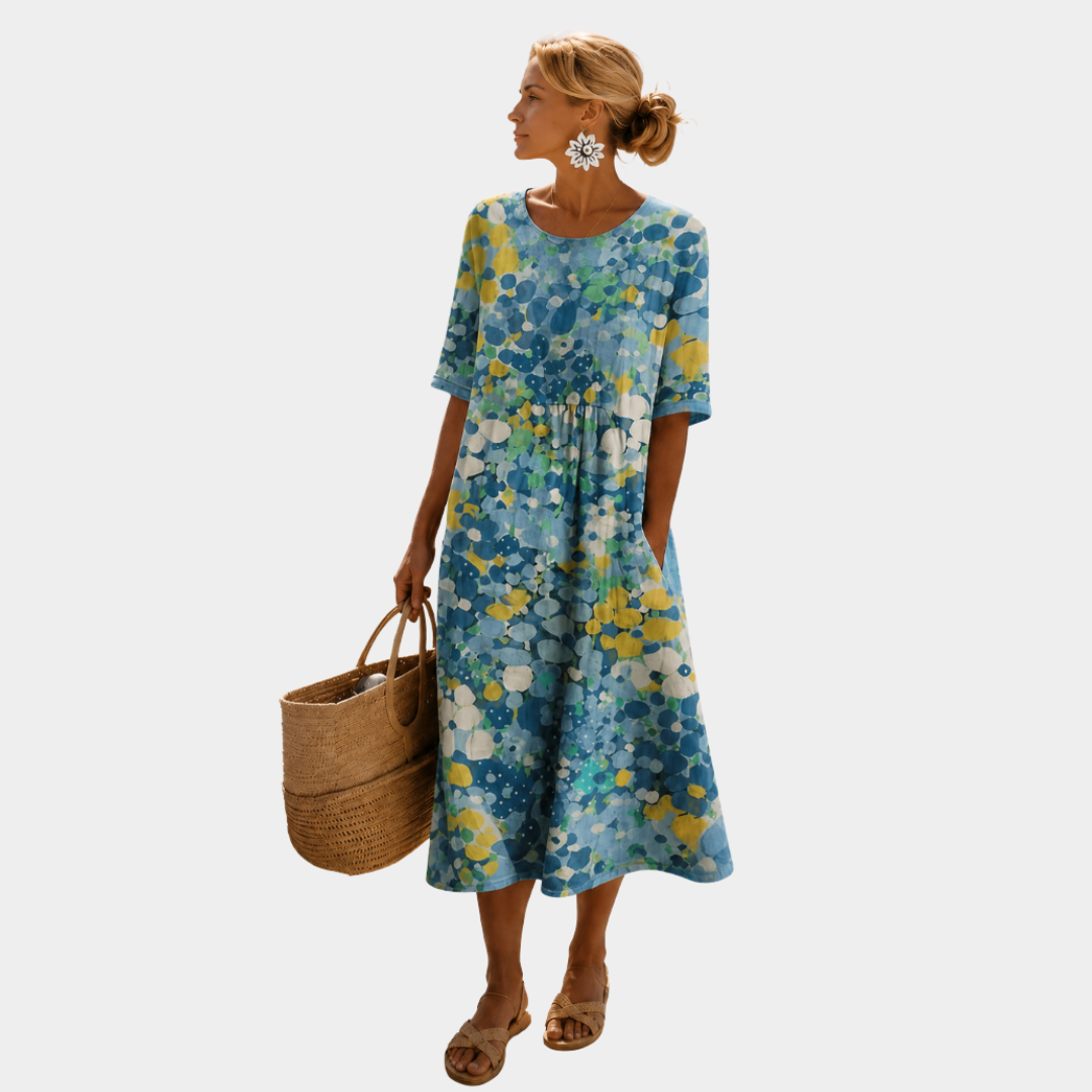 BEAUMONT NICE | ROBE FLORALE CHIC POUR FEMMES