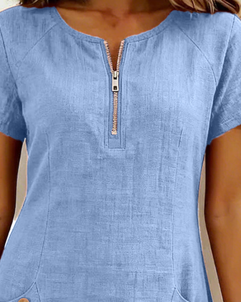 BEAUMONT NICE | ROBE À POCHES ZIPPÉES POUR FEMMES