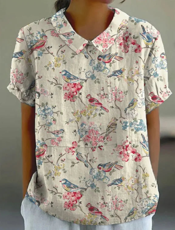 BEAUMONT NICE | CHEMISE FLORALE PRINTEMPS POUR FEMMES