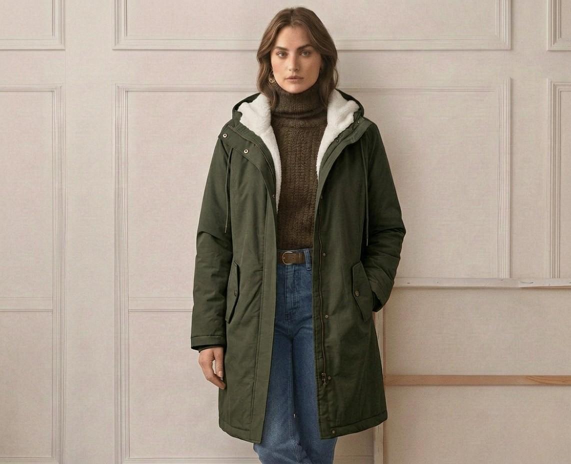 BEAUMONT NICE | PARKA D'HIVER DOUBLÉE EN POLAIRE POUR FEMMES
