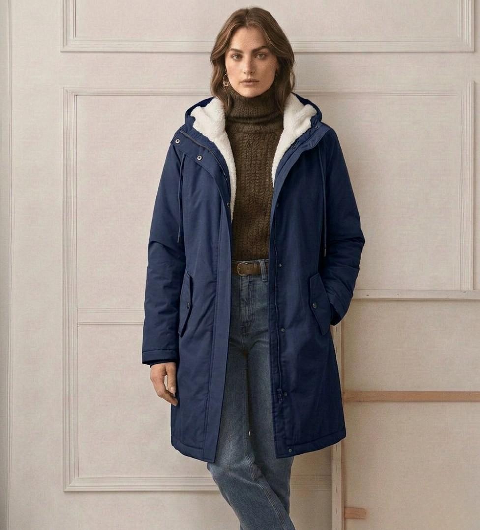 BEAUMONT NICE | PARKA D'HIVER DOUBLÉE EN POLAIRE POUR FEMMES