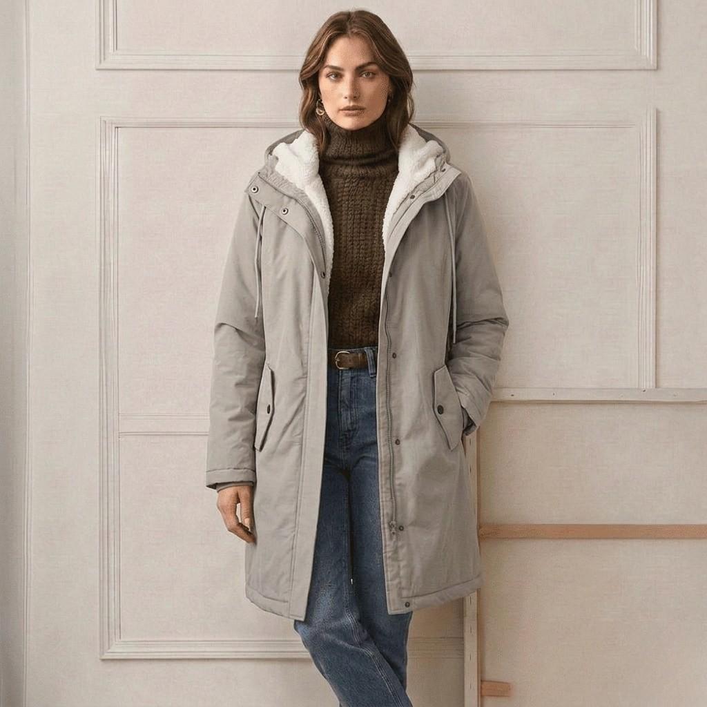 BEAUMONT NICE | PARKA D'HIVER DOUBLÉE EN POLAIRE POUR FEMMES