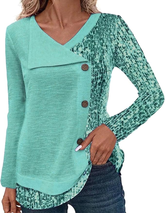 BEAUMONT NICE | PULL ASYMÉTRIQUE À BOUTON POUR FEMMES