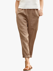 BEAUMONT NICE | PANTALON DROIT D'ÉTÉ POUR FEMMES