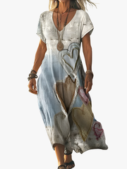 BEAUMONT NICE | ROBE CŒURS ANCIENNE POUR FEMMES