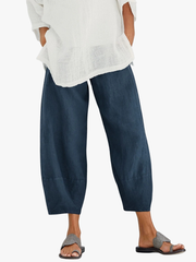BEAUMONT NICE | PANTALONS CROP EN COTON POUR FEMMES