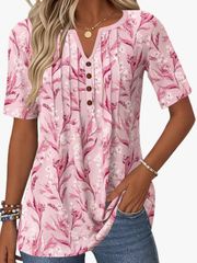 BEAUMONT NICE | BLOUSE DÉTENDUE CHIC À COL EN V POUR FEMME