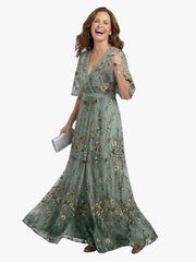 BEAUMONT NICE | ROBE MIDI CHIC EN MOUSSELINE POUR FEMME