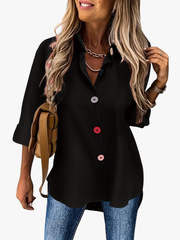 BEAUMONT NICE | CHIC BLOUSE À BOUTONS POUR FEMMES