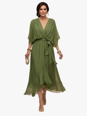 BEAUMONT NICE | ROBE FLUIDE EN CHIFFON POUR FEMMES