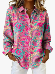 BEAUMONT NICE | BLOUSE À IMPRIMÉ PAISLEY POUR FEMMES