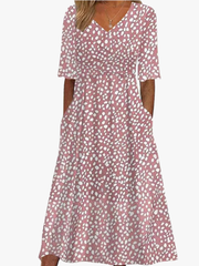 BEAUMONT NICE | ROBE MIDI POLKA POUR FEMMES