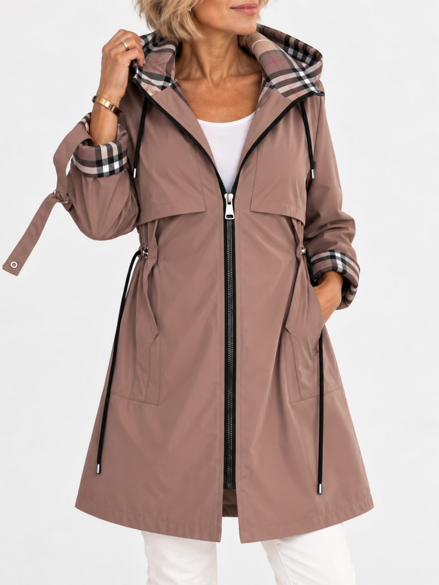 BEAUMONT NICE | MANTEAU À CAPUCHE AJUSTÉ POUR FEMMES