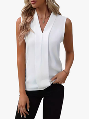 BEAUMONT NICE | BLOUSE DÉCOLLETÉ EN V DÉTENDUE POUR FEMMES