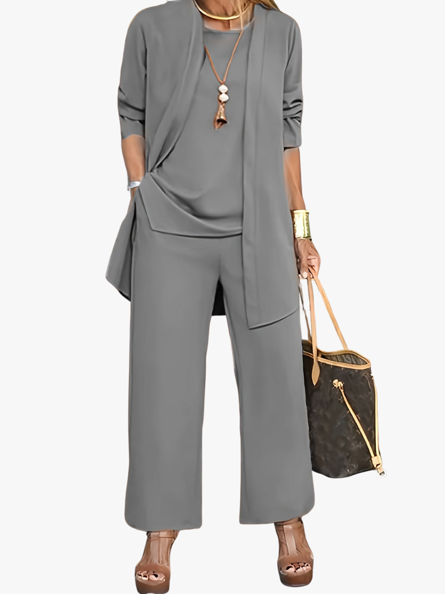 BEAUMONT NICE | ENSEMBLE PANTALON EN TROIS PIÈCES POUR FEMMES