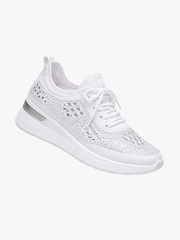 BEAUMONT NICE | BASKETS COMPENSÉES À STRASS POUR FEMMES