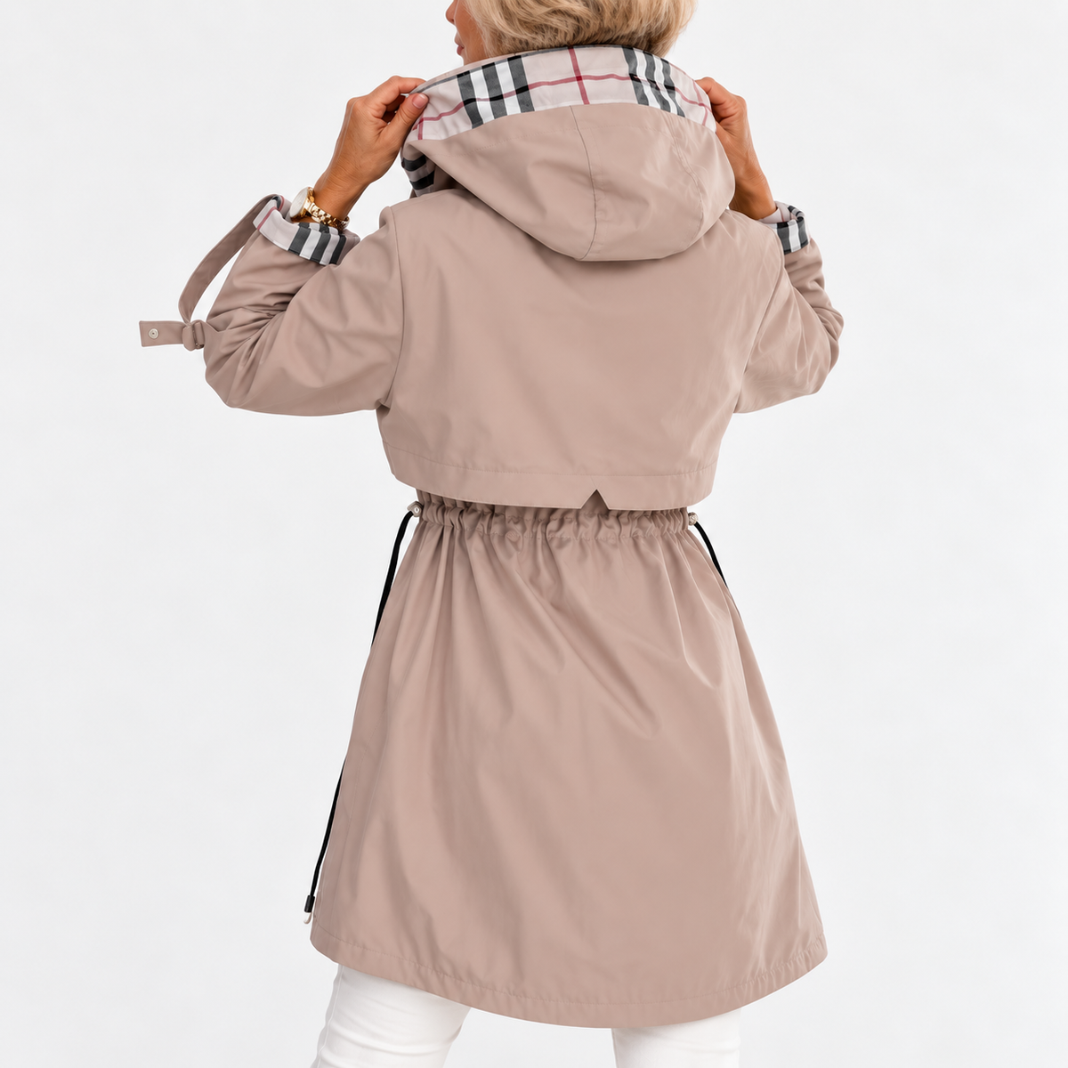 BEAUMONT NICE | MANTEAU À CAPUCHE AJUSTÉ POUR FEMMES