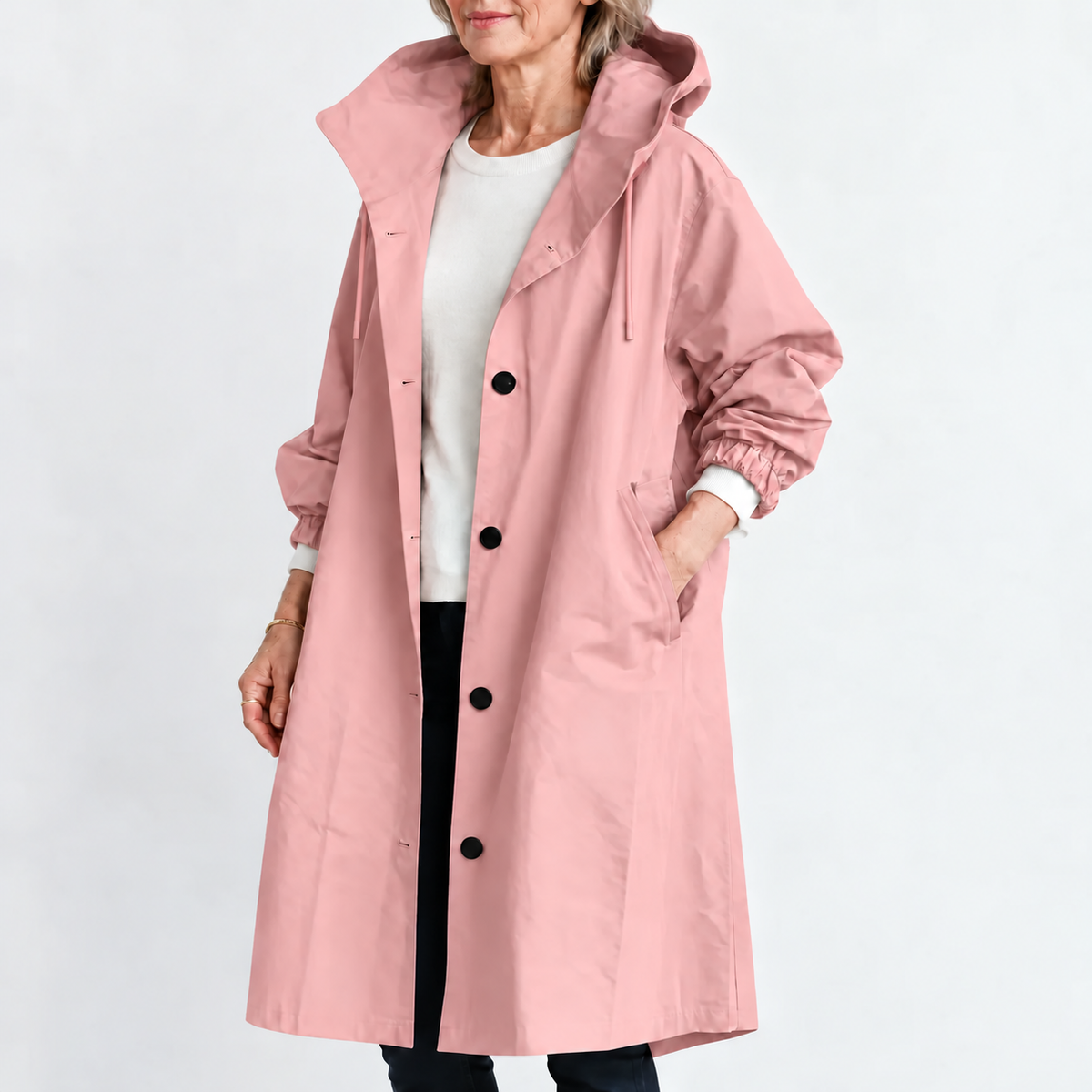 BEAUMONT NICE | TRENCH LONG À CAPUCHE POUR FEMMES