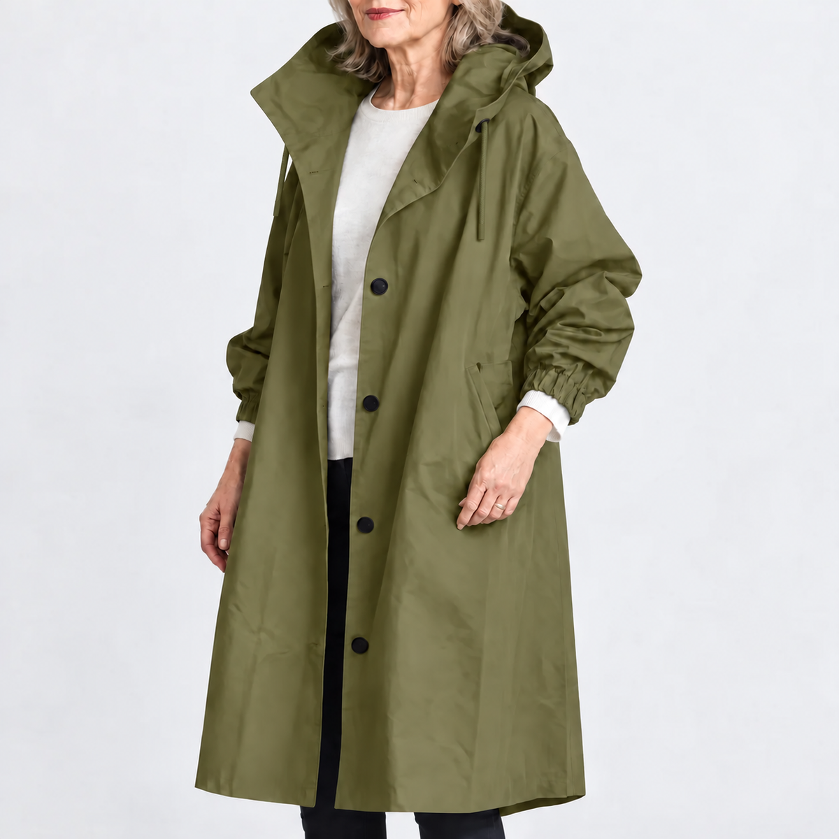 BEAUMONT NICE | TRENCH LONG À CAPUCHE POUR FEMMES