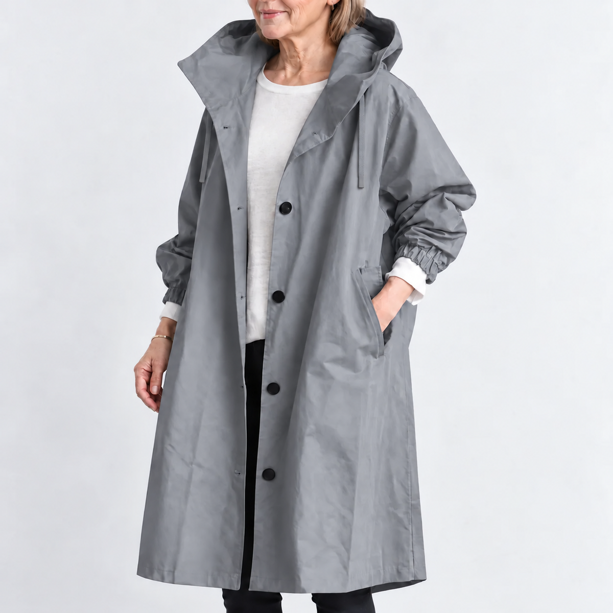 BEAUMONT NICE | TRENCH LONG À CAPUCHE POUR FEMMES