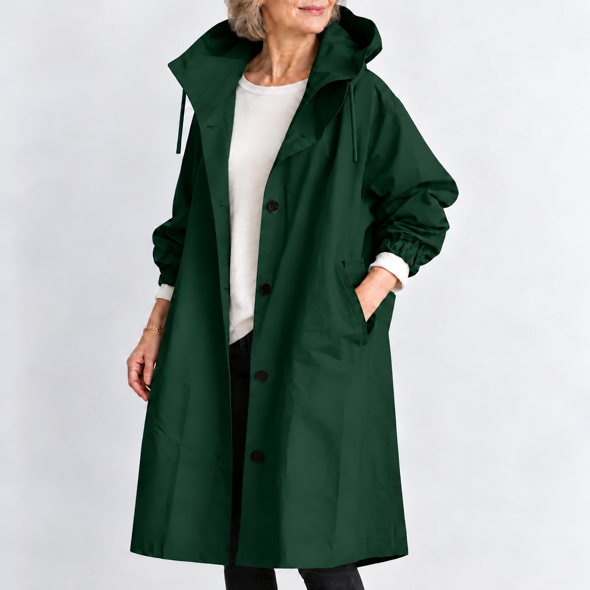BEAUMONT NICE | TRENCH LONG À CAPUCHE POUR FEMMES