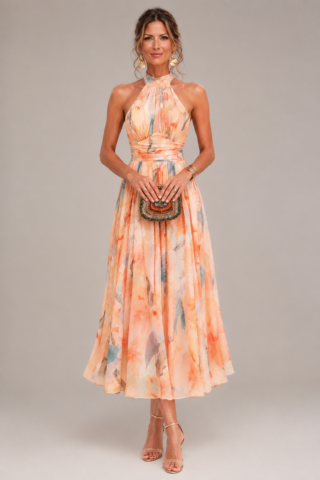 BEAUMONT NICE | ROBE À COL HALTER POUR FEMMES