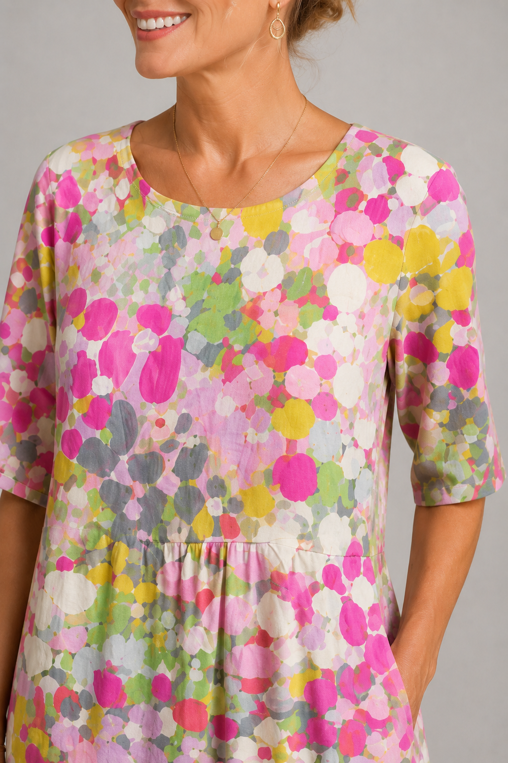 BEAUMONT NICE | CHIC ROBE FLORALE ÉLÉGANTE POUR FEMMES
