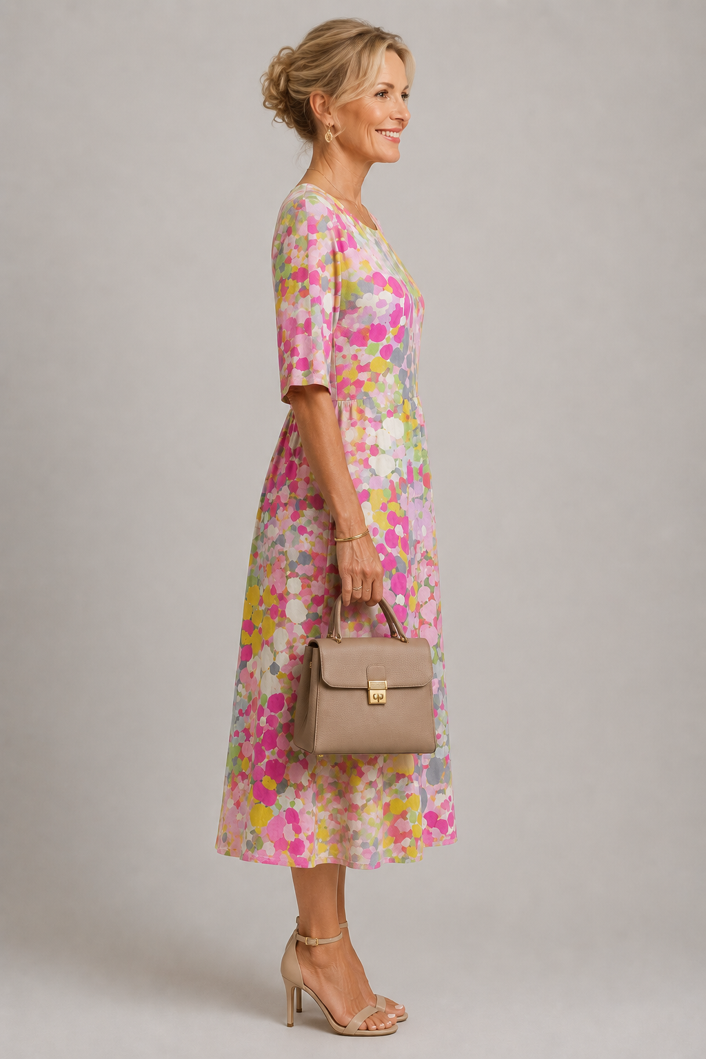 BEAUMONT NICE | CHIC ROBE FLORALE ÉLÉGANTE POUR FEMMES