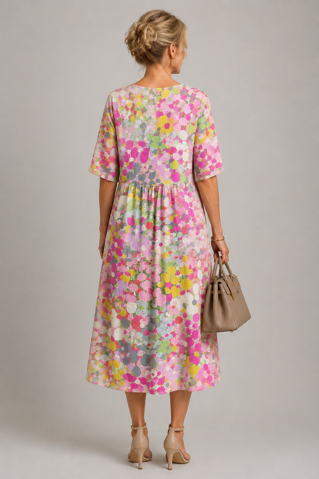 BEAUMONT NICE | CHIC ROBE FLORALE ÉLÉGANTE POUR FEMMES