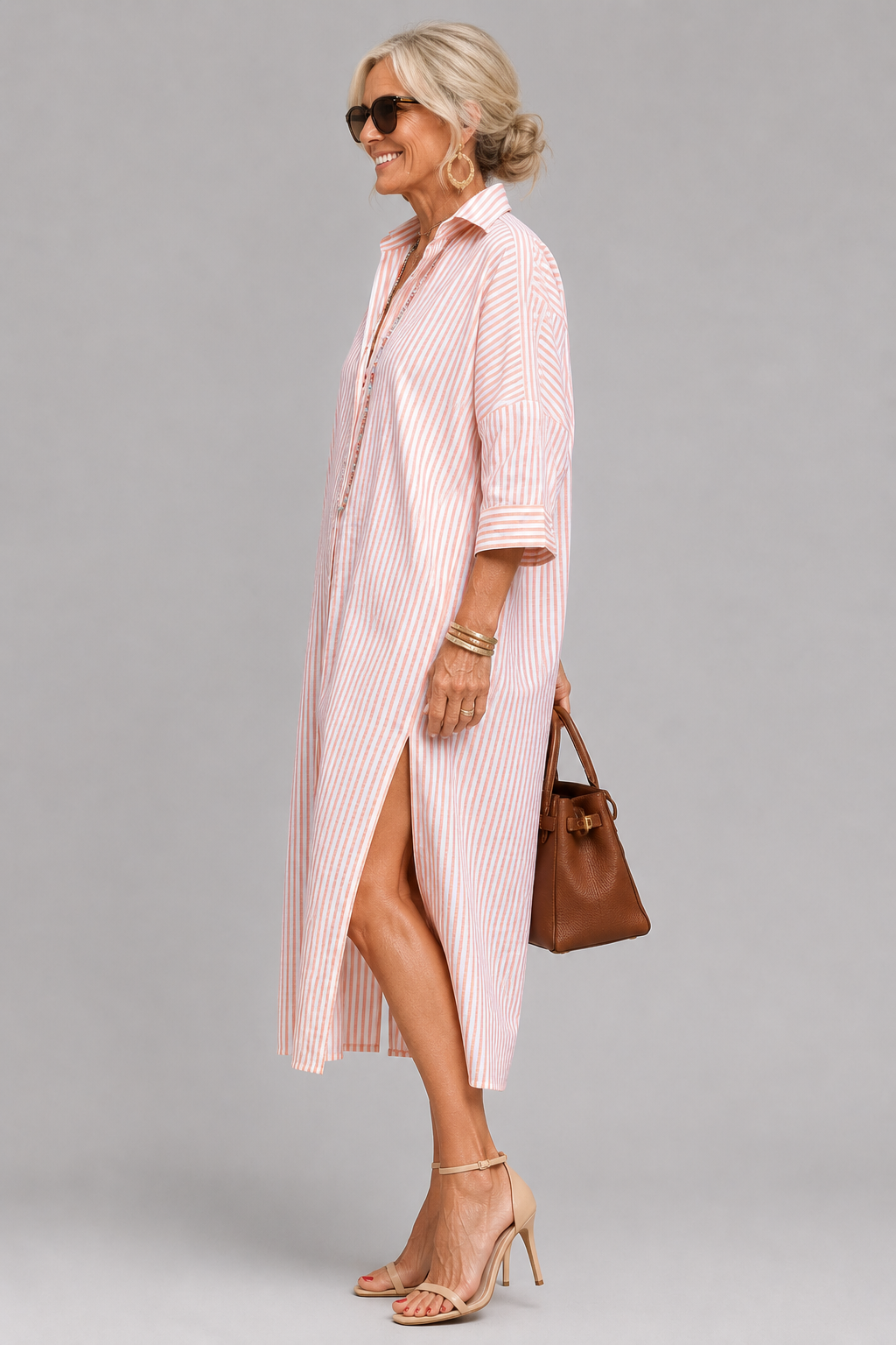 BEAUMONT NICE | CHIC ROBE MIDI ÉLÉGANTE POUR FEMMES
