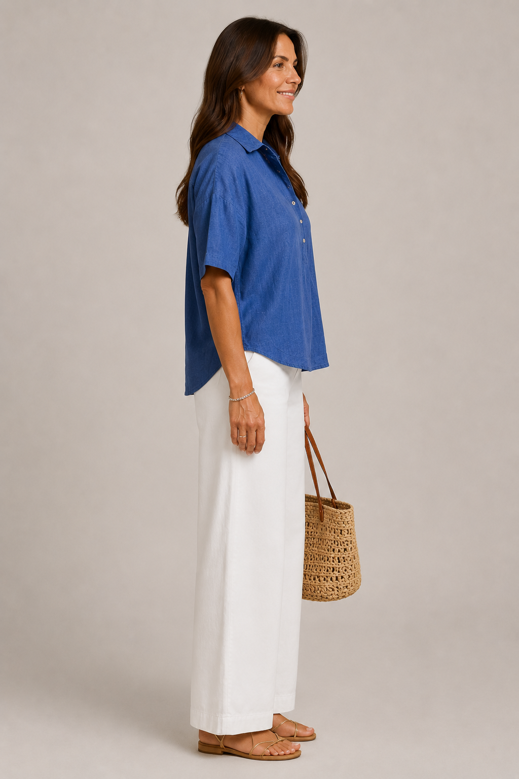 BEAUMONT NICE | CHIC BLOUSE À COL EN V POUR FEMMES
