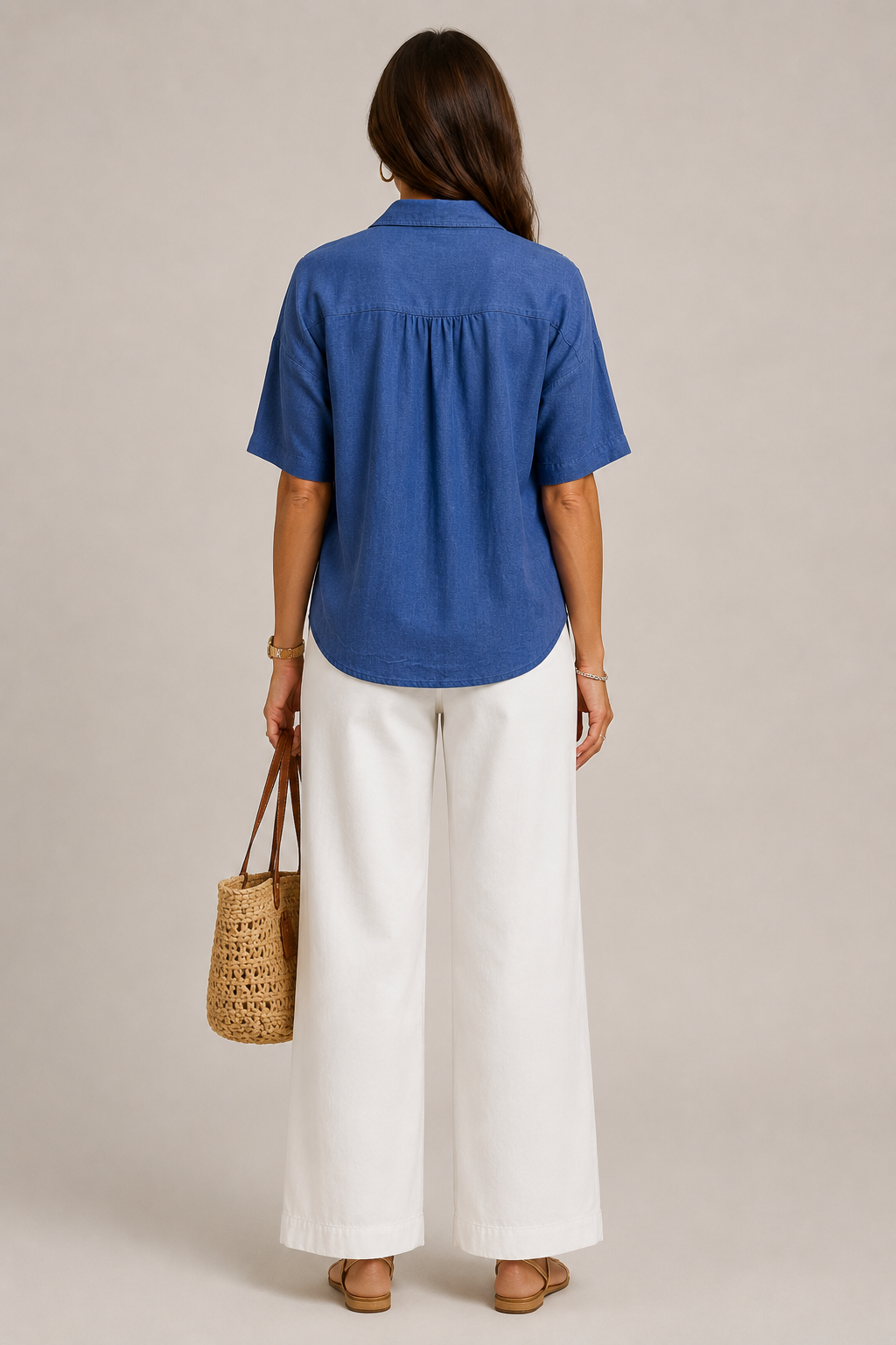 BEAUMONT NICE | CHIC BLOUSE COL V POUR FEMMES