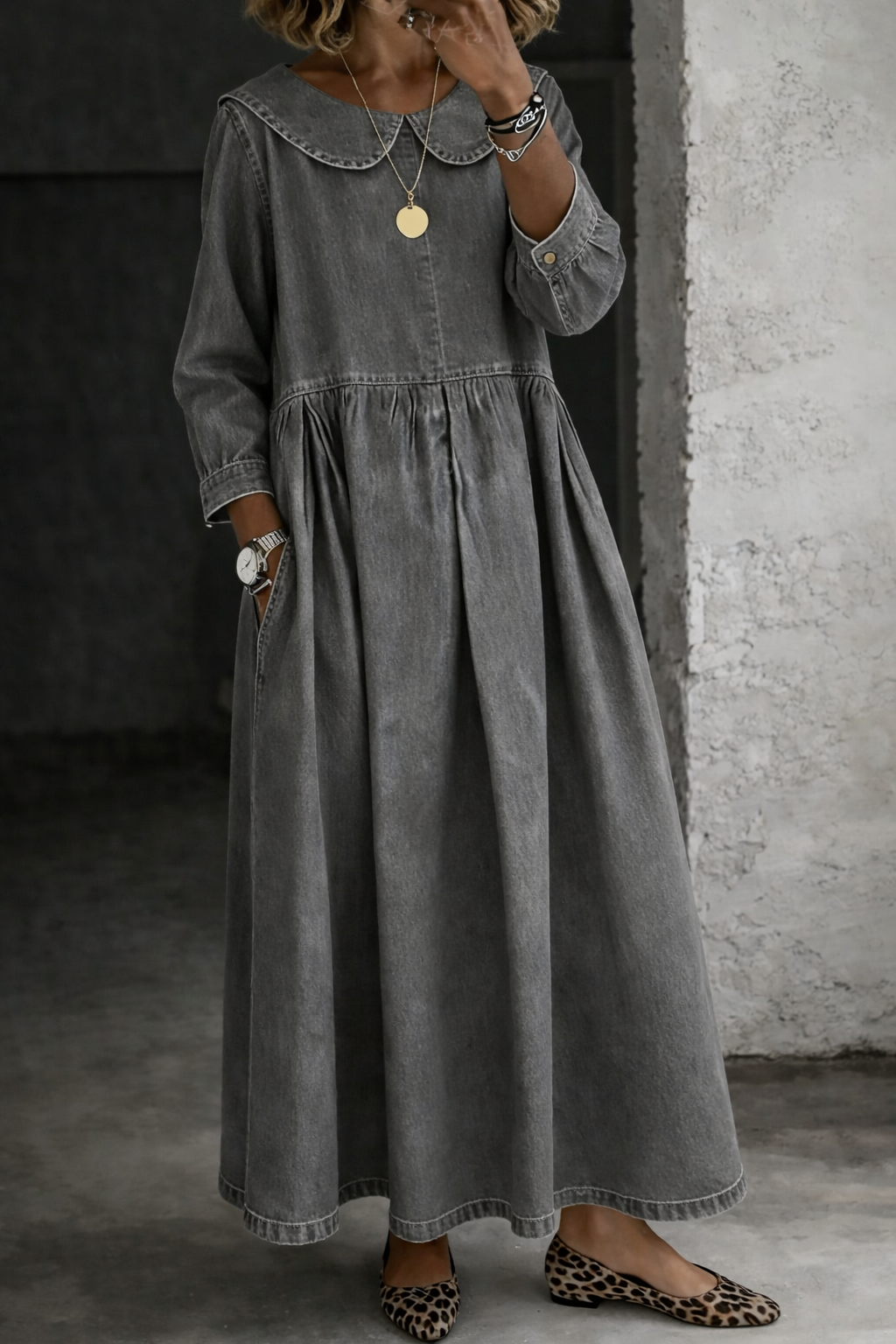 BEAUMONT NICE | ROBE À COL ARRONDI POUR FEMMES