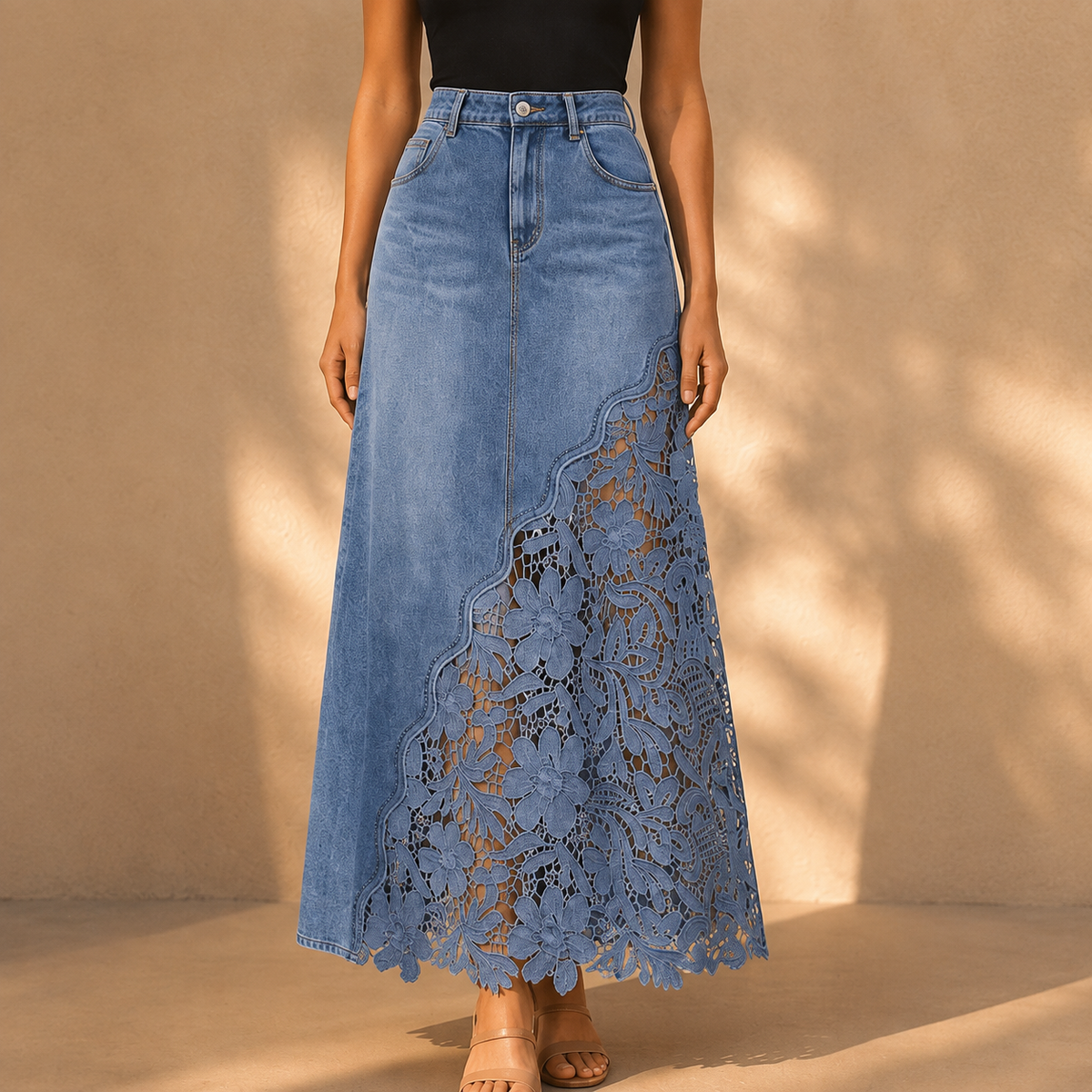 BEAUMONT NICE | JUPE EN DENTELLE POUR FEMMES