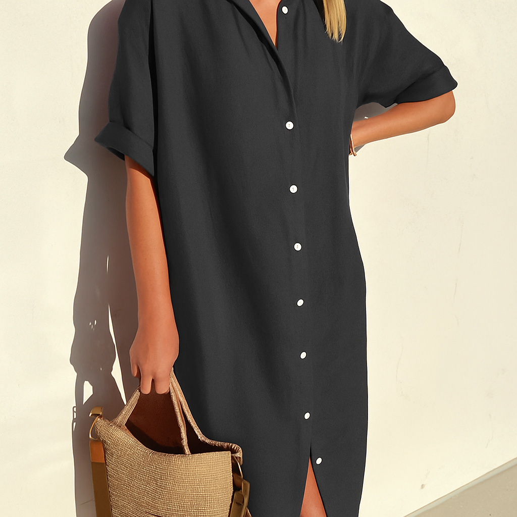 BEAUMONT NICE | ROBE CHEMISE CLASSIQUE POUR FEMMES
