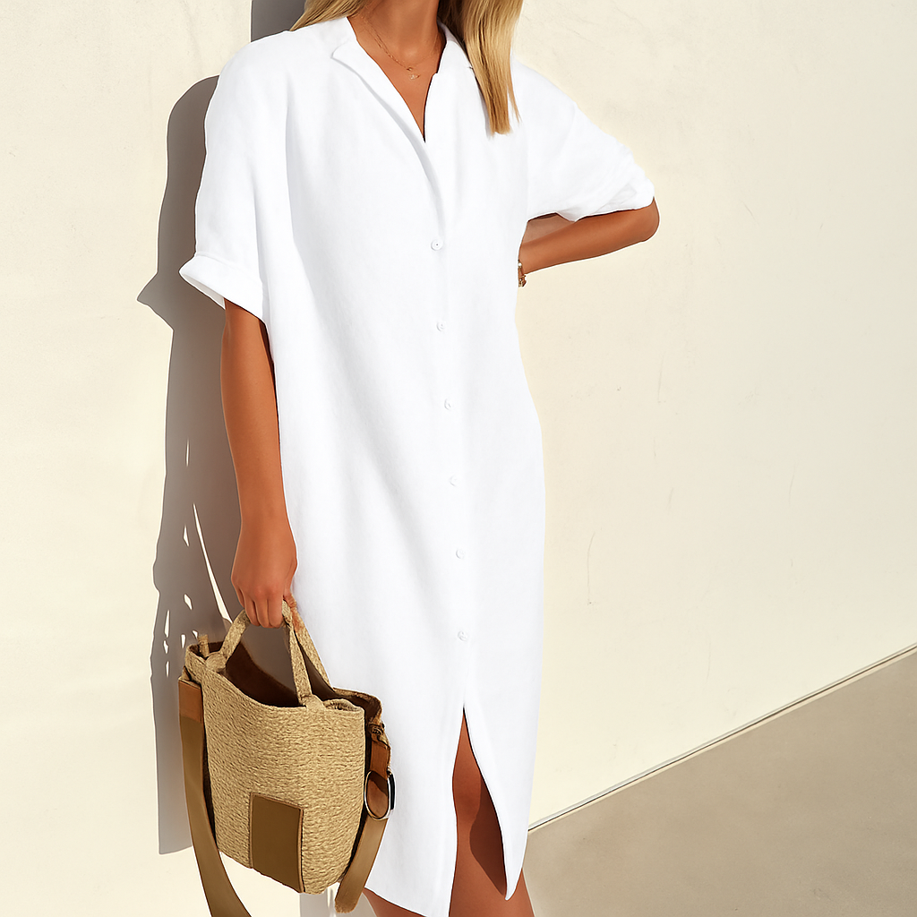 BEAUMONT NICE | ROBE CHEMISE CLASSIQUE POUR FEMMES