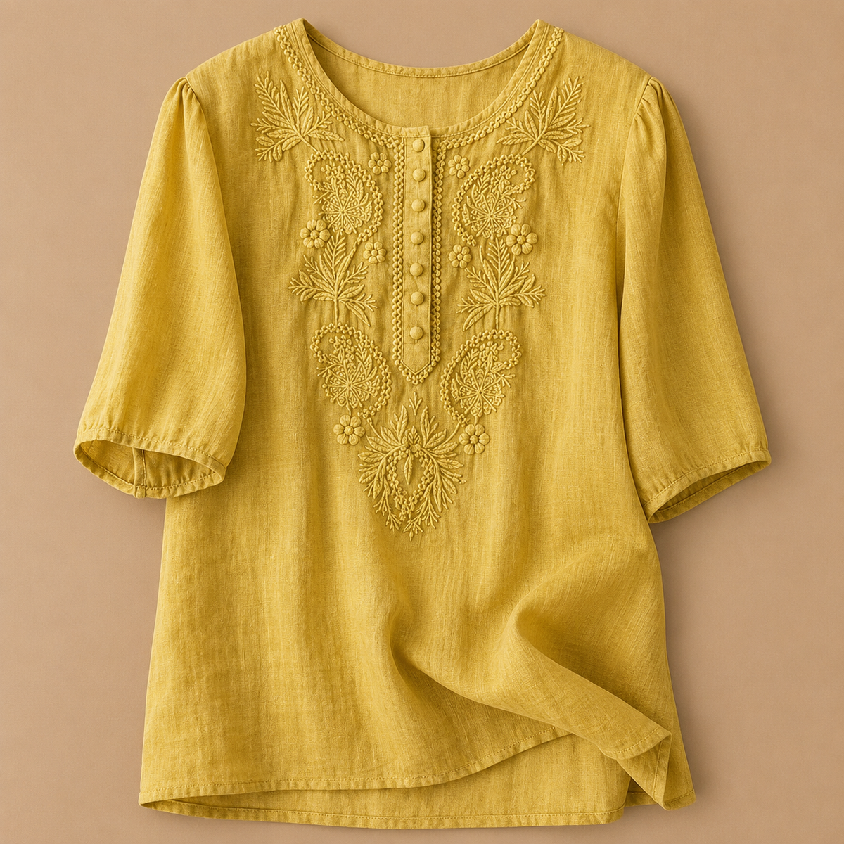 BEAUMONT NICE | BLOUSE CLASSIQUE BRODÉE POUR FEMMES