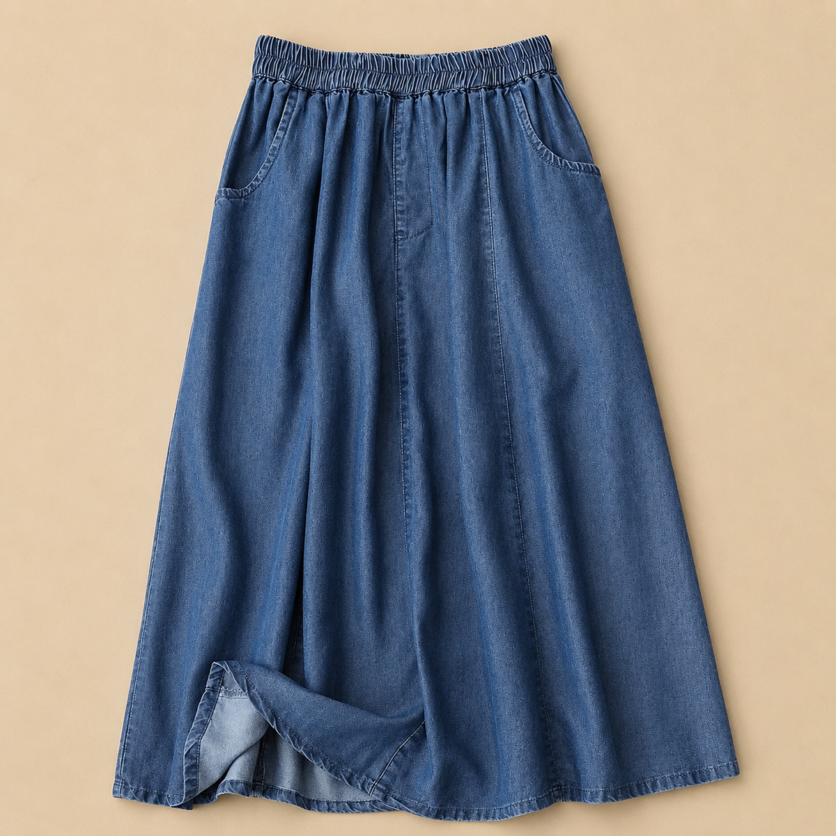 BEAUMONT NICE | JUPE EN DENIM FLUIDE POUR FEMMES