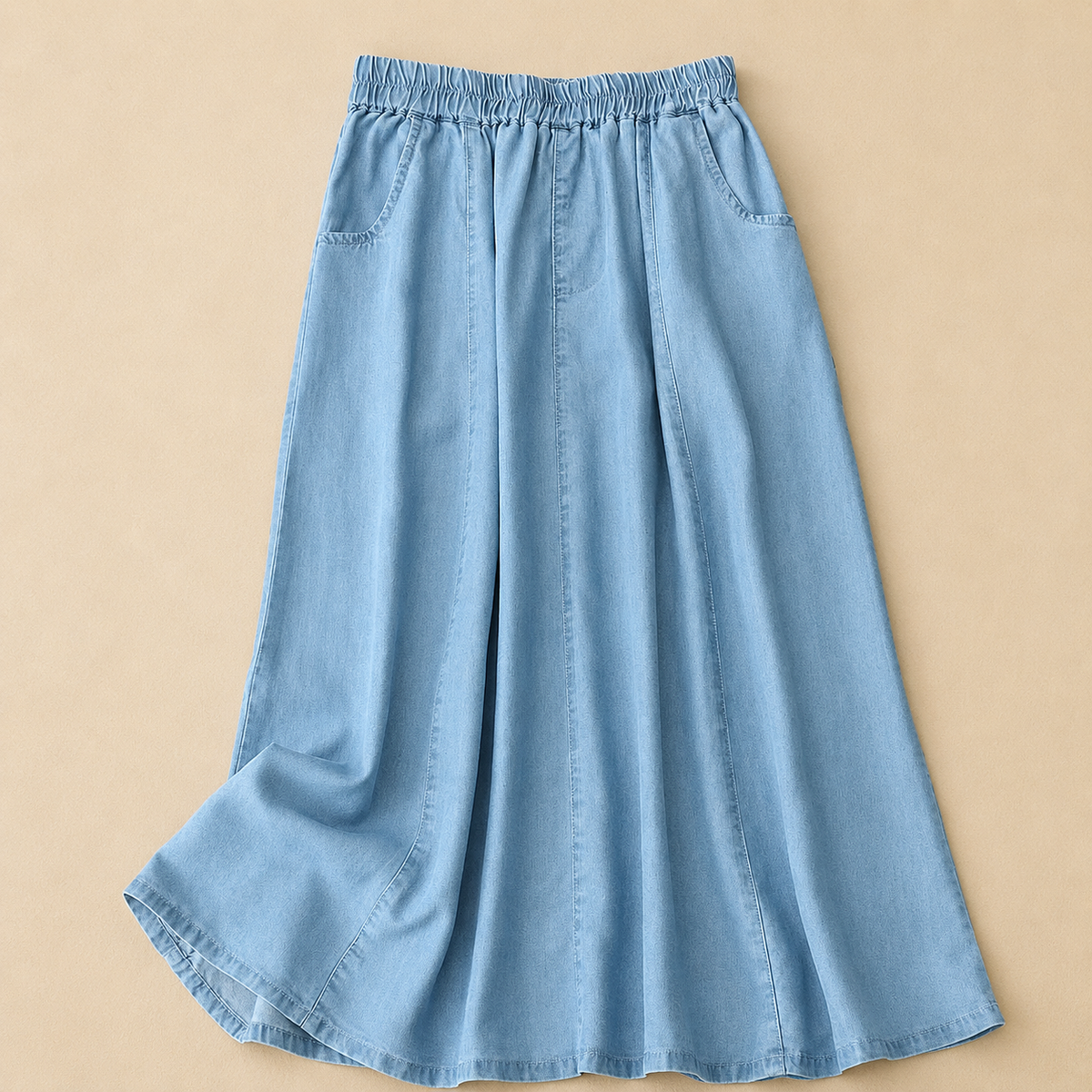 BEAUMONT NICE | JUPE EN DENIM FLUIDE POUR FEMMES