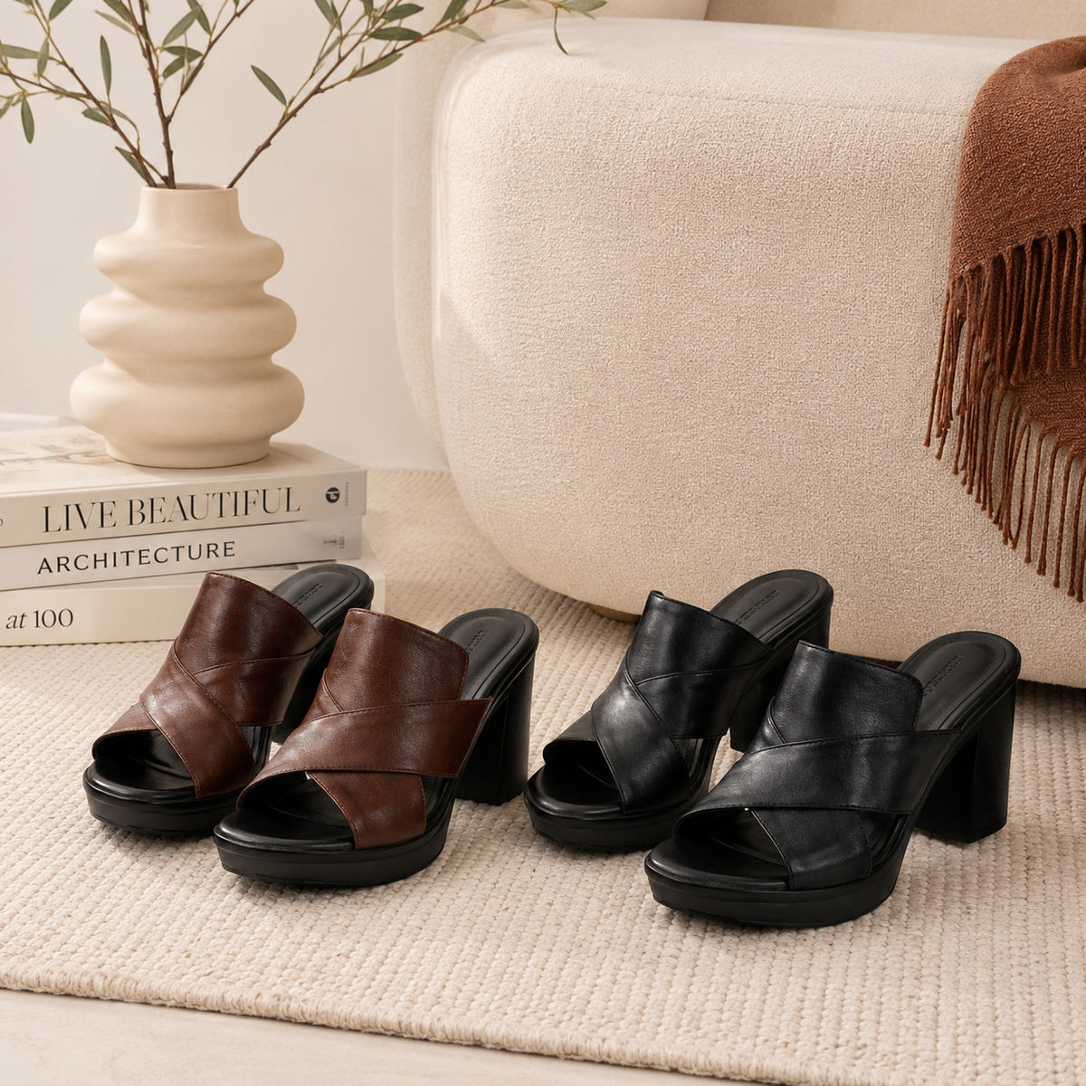 BEAUMONT NICE | SANDALES ÉLÉGANTES DE SOUTIEN POUR FEMME