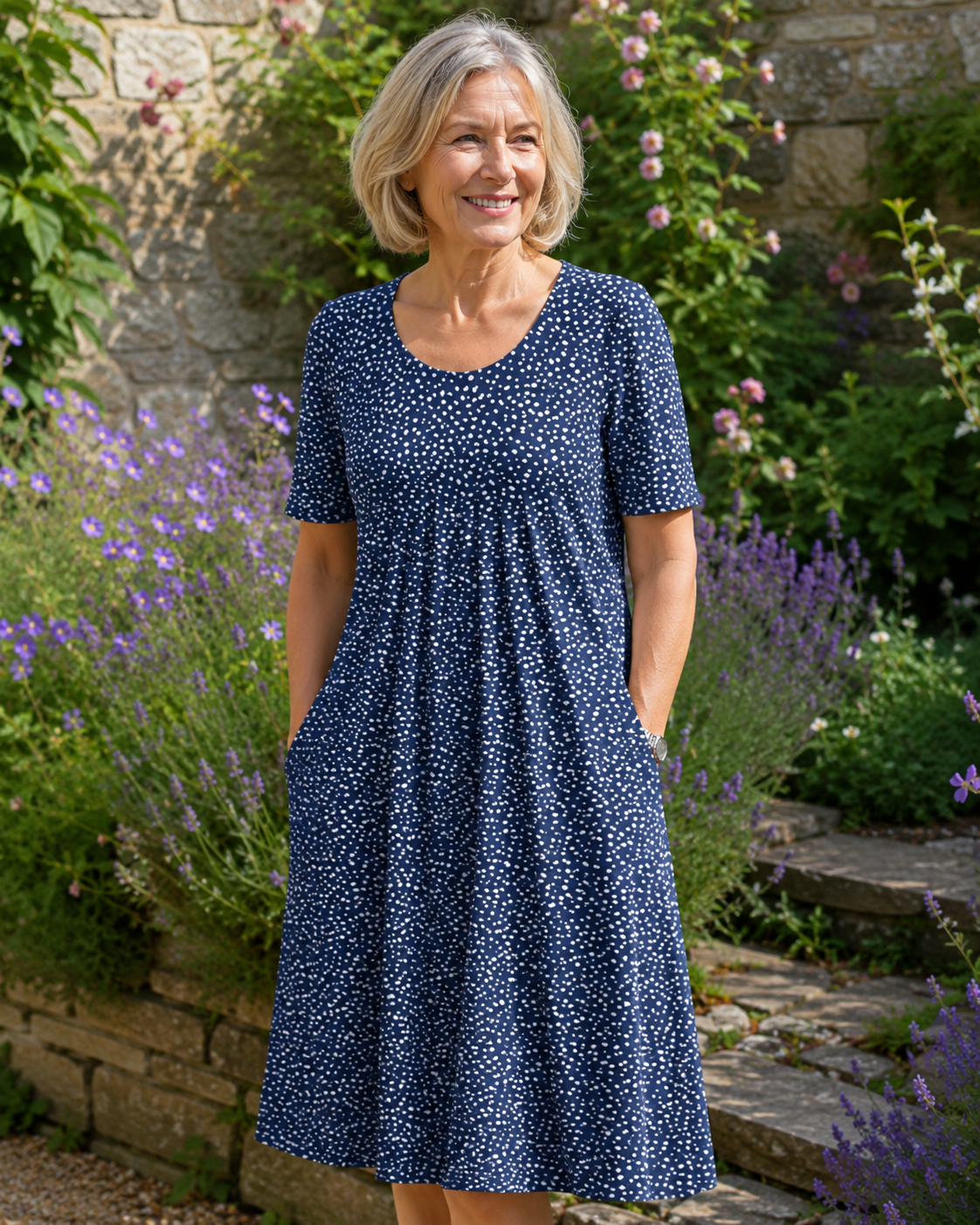 BEAUMONT NICE | ROBE MIDI ÉTÉ POUR FEMMES