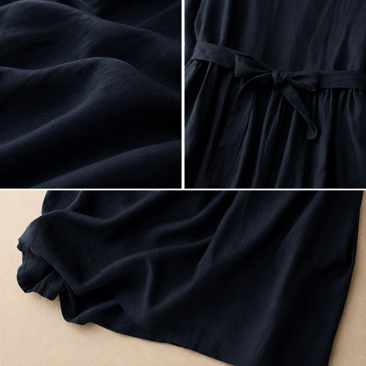 BEAUMONT NICE | ROBE MIDI EN COTON LIN POUR FEMMES