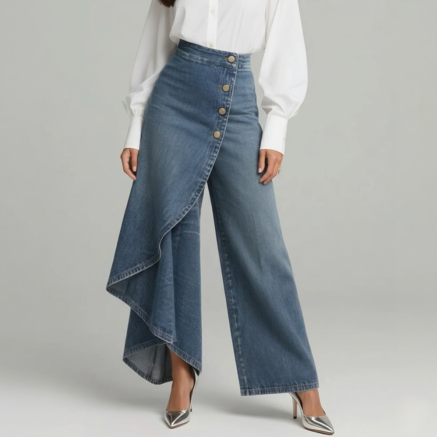 BEAUMONT NICE | JEAN LARGE POUR FEMME