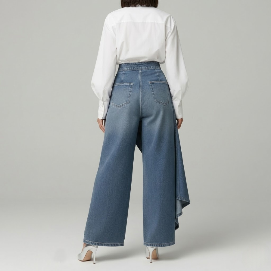 BEAUMONT NICE | JEAN LARGE POUR FEMME