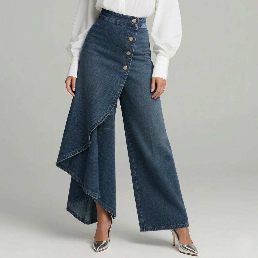BEAUMONT NICE | JEAN LARGE POUR FEMME